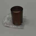 uxcell 2 Pcs Round Tea Canisters, 2.6" x 1.8" Portable Storage Jar Airtight Metal Tea Containers with Lids for Storing Coffee Beans Cookies Spices Candies Candles DIY, Brown