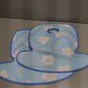 COOLBEBE Car Seat Protector for Potty Training, 2 Pack Dry Waterproof Car Seat Liner Toilet Training for Baby Infant Toddler, Piddle Pads Cover Car Seat Pad for Strollers & Carseat (Blue,2PC)