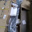 Nilight Rear Bumper with Spare Tire Carrier Compatible for 2018-2025 Wrangler JL JLU Unlimited2/4 Doors) 2" Hitch Receiver w License Plate Bracket 2 LED Lights D-rings