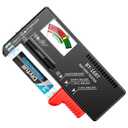 DLYPOW Battery Tester, Universal Battery Checker Small Battery Tester for AAA AA C D 9V 1.5V Button Cell Household Batteries (Upgraded Magnetic Version)