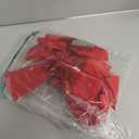 JOYIN 1 PCS Extra Large Red Velvet Bow for Christmas, 35" x 18", Large Red Wreath Bow-Christmas Tree Decor for Holiday Decoration, Outdoor Xmas Party Supplies