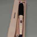 Infrared Thermal Brush, 1.65 inch Heated Round Brush for Blowout Look, Dual Voltage, Negative Ion Thermal Hair Tools, 6 Temperature, No Damage, Xmas Christmas Gifts for Women