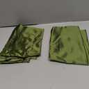 Bedsure Satin Pillowcase 2 Pack Similar to Silk Pillow Cases Standard Size, Pillow Case for Hair with Envelope Closure, Olive Green Room Decor Aesthetic Gifts for Women, Moss, 20x26 Inches, 2pcs