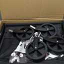 Collapsible Wagon Cart Foldable with 350lbs Weight Capacity, Lightweight Utility Shopping Cart with Wheels, Folding Grocery Wagon Carts Portable for Beach Garden Sports and Camping, Black