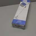 Qaestfy Baseboard Cleaner Tool with Handle, Wall Floor Mop with Extendable Long Handle Duster for Cleaning Window, Floor, Skirting Board, Ceiling, Shower, Tub Tile, Kitchen with 6 Reusable Pads