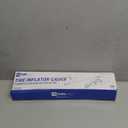 WYNNsky Tire Inflator with Tire Pressure Gauge, Extended Straight-on Air Chuck with 12 Inch Rubber Air Hose