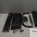 Kitsure Shoe Rack for Closet, Sturdy and Long-Lasting Shoe Shelf, Shoe Rack for Entryway, Personalized DIY Shoe Organizer, Shoe Rack Organizer for Space-Saving, 27.6" x 11.8" x 16.5", Black