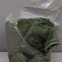 YTYC 39x78 Inch Oversized Bath Sheets Extra Large Bath Towels Set of 6 Super Soft Luxury Microfiber Shower Towels for Bathroom 80% Polyester(Olive Green,6 Piece)