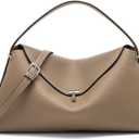 Leather Crossbody Bag for Women, Multiple Compartments for Everyday & Travel
