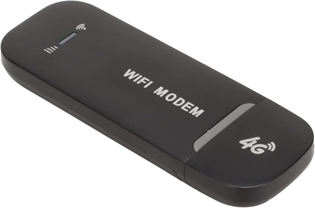VBESTLIFE Modem, Portable 4G Router with SIM Card Slot, Up to 10 Users, 4G LTE Hotspot Device for Phone, Laptop, Tablet, PC and TV