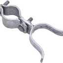 KINNAN 1-3/8" x 1-3/8" Chain Link Fence Gate Latch, Chain Link Parts with Padlock Hole, Galvanized Fence Latch Lock for Fence Gate Frames,Mount to Gate Post