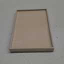 Stratelife Velvet Ring Storage Jewelry Tray Stackable Jewelry Display Drawer Organizer 100 Slots Jewelry Holder Case Jewelry Tray for Display (Beige)