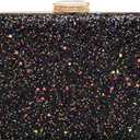 CARIEDO Women's Sparkling Clutch Purse Elegant Glitter Evening Bags Bling Evening Handbag for Dance Wedding Party Prom Bride