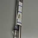 Tension Rods for Windows 28 to 48 Inch Silver Tension Curtain Rod Spring Rods No Drilling Pressure Tension Rods Adjustable Curtain Rods Expandable for Closet,Doorway (Grey.)