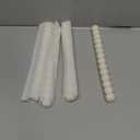 LPUSA Ivory Taper Candles Stick Dripless Tall Taper Candle for Holiday Wedding Party Wax Unscented Dinner Candle Dripless,Christmas Gift H 10 Inch, 4pcs（Ivory-C-New）
