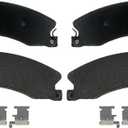 ACDelco Gold 17D1411MHSV (19365994) Semi-Metallic Disc Brake Pad Set (Fleet)