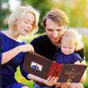 Adventure Book Diary Photo Scrapbook, Hard Cover Movie Style Scrapbook for Anniversary, Wedding, Travelling, Birthday, Christmas (Up Adventure book various sizes)