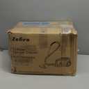 Zefiro Max 1600W Bagless Canister Vacuum Cleaner, 40kPa Powerful Suction, Lightweight, Auto Cord Rewind, HEPA Filter, Corded Vacuum for Floors, Carpets, Pet Hair in Homes & Apartments, Larger Capacity (Gray)