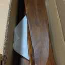 BOOSANT 72" Outdoor Ceiling Fans with Lights and Remote Control, Large Ceiling Fan with Lights High CFM Quiet 3 Blades Propeller Wood Ceiling Fan, Outdoor Fan for Patio Porch Gazebo,Deep Walnut