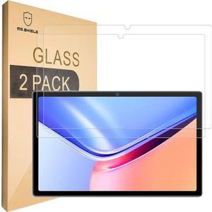 Mr.Shield Screen Protector for Blackview Tab 15 / Blackview Tab 15 Pro Tablet [Tempered Glass] [2-PACK] Screen Protector