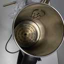 Elite Gourmet EC812 Electric 12-Cup Coffee Percolator with Keep Warm, Clear Brew Progress Knob Cool-Touch Handle Cord-less Serve, Stainless Steel