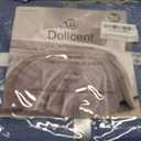 DOLLCENT 100% Cotton Twin Size Blanket for Bed, Premium Soft Combed Lightweight Blankets, Washed Breathable Cozy Bed Throw Blanket, Blue Twin Cotton Blankets for All Season: Blue (66"x90")