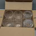 Cambareign Whiskey Glasses Set of 6, 11oz Old Fashioned Cocktail Glasses, Lead-free Crystal Scotch Bourbon Glass, Whiskey Tumblers for Scotch Bourbon