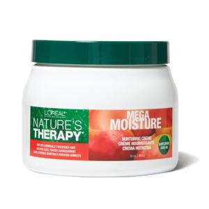 L'OREAL TECHNIQUE Nature's Therapy Mega Moisture Crme - Conditioning and Detangling Hair Cream, Softens and Adds Shine With Botanical Extracts, For All Hair Types, 16 Oz