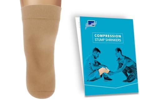 JianiMed Prosthetic Stump Shrinkers–Below Knee, 45cm, Compression, Amputee Socks, 20-30, Daily use, Taiwan Excellence, S