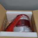 Nakuuly LED Tail Light with Blind Spot Compatible With 2021 2022 2023 Ford F150 Right Passenger Side Taillight Rear Brake Lamp Signal Assembly # ML3Z-13404-D (Module NOT Included) (LED Type with Chrome Housing)