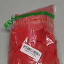 LYANER Women's Lantern Long Sleeve Wrap Tie Back Square Neck Double Layer Ruffle Hem A Line Short Mini Dress (Medium, Red)