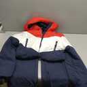 Fisoew Womens One Piece Ski Suit Warm Waterproof Snowsuits Winter Snow Jumpsuits Outdoor Sports Outerwear (Large, Dark Blue)