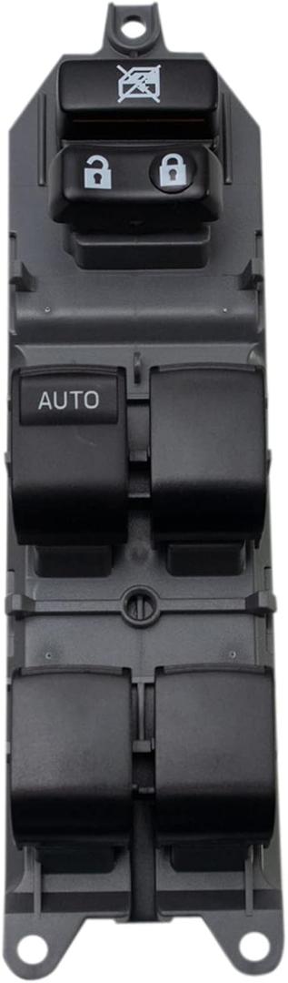 TRQ Front Left Power Window Switch Drivers Side Compatible with 2008-2015 Scion xB 2008-2014 xD 2009-2013 Toyota Corolla Matrix 2007-2013 Tundra 2007-2012 Yaris