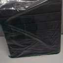 Large Arched Felt Bulletin Board - Stylish, Perfectly Sized 35" x 24" Cork Board Alternative for Office & Wall Decor 6 Customizable Adhesive Tiles with Pins are Perfect to Display Your Photos (Black)