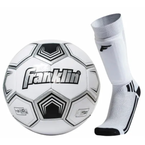 Franklin Size 3 Soccer Starter Set - Youth - White/Black