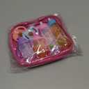 fash n kolor My Sweet Baby Disappearing Doll Feeding Set, Baby Care 6 Piece Doll Feeding Set - for Toy Stroller | 2 Milk & Juice Bottles with 2 Toy Pacifier for Baby Dolls Set - Kids Gift Set