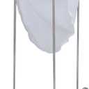 Norpro, White & Silver Strainer Stand, 12in/30.5cm high and 6.5in/16.5cm
