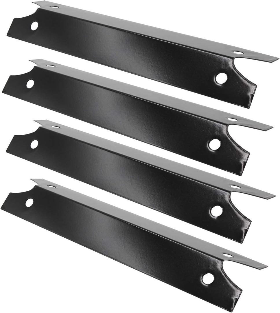Hongso Heat Plates Replacement Parts for Brinkmann 4040, 4345, 810-4580-S, 810-4040, 810-8401-s, pro series 6345, Charmglow Models 600-7100-0, 810-7600-S Gas Grill, 16 3/4" Porcelain Steel Heat Shield