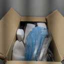 Office Desk Chair, Ergonomic Computer Chair with Padded Flip-Up Arms and Adjustable Lumbar Support, PU Leather Executive Chair with Tilt Lock and 360 Swivel Rolling Wheels for Work, Study (Black)