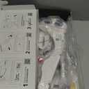 LUXE Bidet NEO 185 Plus - Dual Nozzle, Non-Electric Bidet Attachment for Toilet Seat, Patented Slide-In Install, 360 Self-Clean, EZ-Lift to Clean, Feminine & Rear Wash (Chrome)