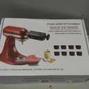 Ice Shaver Attachment for KitchenAid Stand Mixer- Efficient Shaved Ice Maker, High Production Shave Ice Machines Ice Cream Maker, Essential Mixer Parts with 8 Molds - By Aooaid