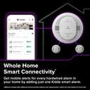 Kidde Hardwired Kidde App Enabled Smart Smoke and Carbon Monoxide Detector, AA Battery Backup, Voice Alerts, Interconnected Alarm