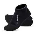 XUKER Neoprene Water Socks 3mm, Sand Proof Beach Volleyball Socks Diving Socks for Outdoor Water Sports, Size M
