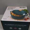Mueller DuraCast 6 Quart Enameled Cast Iron Dutch Oven Pot with Lid, Heavy-Duty, Oven Safe up to 500 F & Across All Cooktops, Wedding Registry Ideas & Gifts, Emerald