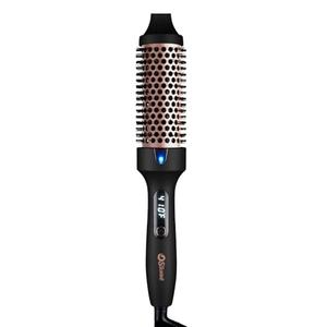 Thermal Brush, 1.5 Inch Heated Round Brush for Women, Dual Voltage Negative Ion Hot Brushes Styler for Blowout Look, Curling & Volumizing & Straightener for Dry Hair