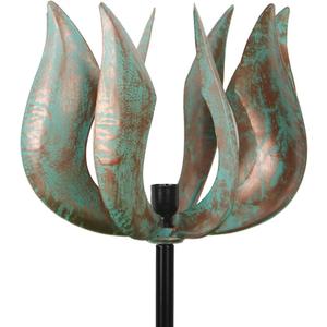 Viveta Wind Spinners Outdoor - 360 Degrees Swivel Kinetic Wind Spinner- Metal Wind Sculptures & Spinners for Outdoor Yard Lawn Garden