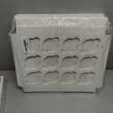 18 Pack Cupcake Boxes Hold 12 Standard Cupcakes, 13 x 10 x 3.5 Inch Paper Dozen Cupcake Containers Bulk with Window and Inserts, Disposable Bakery Pastry Carrier for Muffins, Cookies, White
