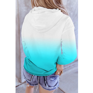 YOCUR Womens Fall Hoodies Casual Sweatshirt Tie Dye Lightweight Long Sleeve Sweaters Tops