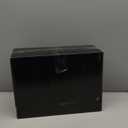 KIRE 175PCS Gold Plates Disposable - Heavy Duty White and Gold Plastic Plates Dinnerware Sets - 25 for Dinner 25 for Dessert 25 Pre Rolled Napkins and 25 Cups for Birthday/Valentine's Day/Wedding