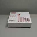 5 in 1 Air Styler, Hair Dryer & Blow Dryer Brush with Auto Wrap Curls, 110,000 RPM Ionic Hot Air Styler for Fast Drying, Curling, Smoothing, Blowouts & Frizz-Free Volume, No Heat Damage, 1200W